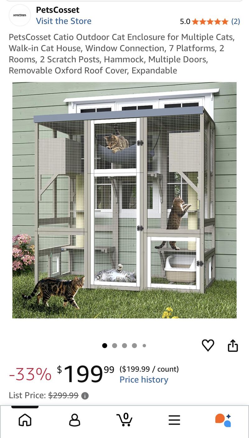 Has anyone thought about converting catios?