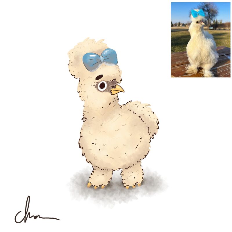 Drop your chickens, I'll draw some :)